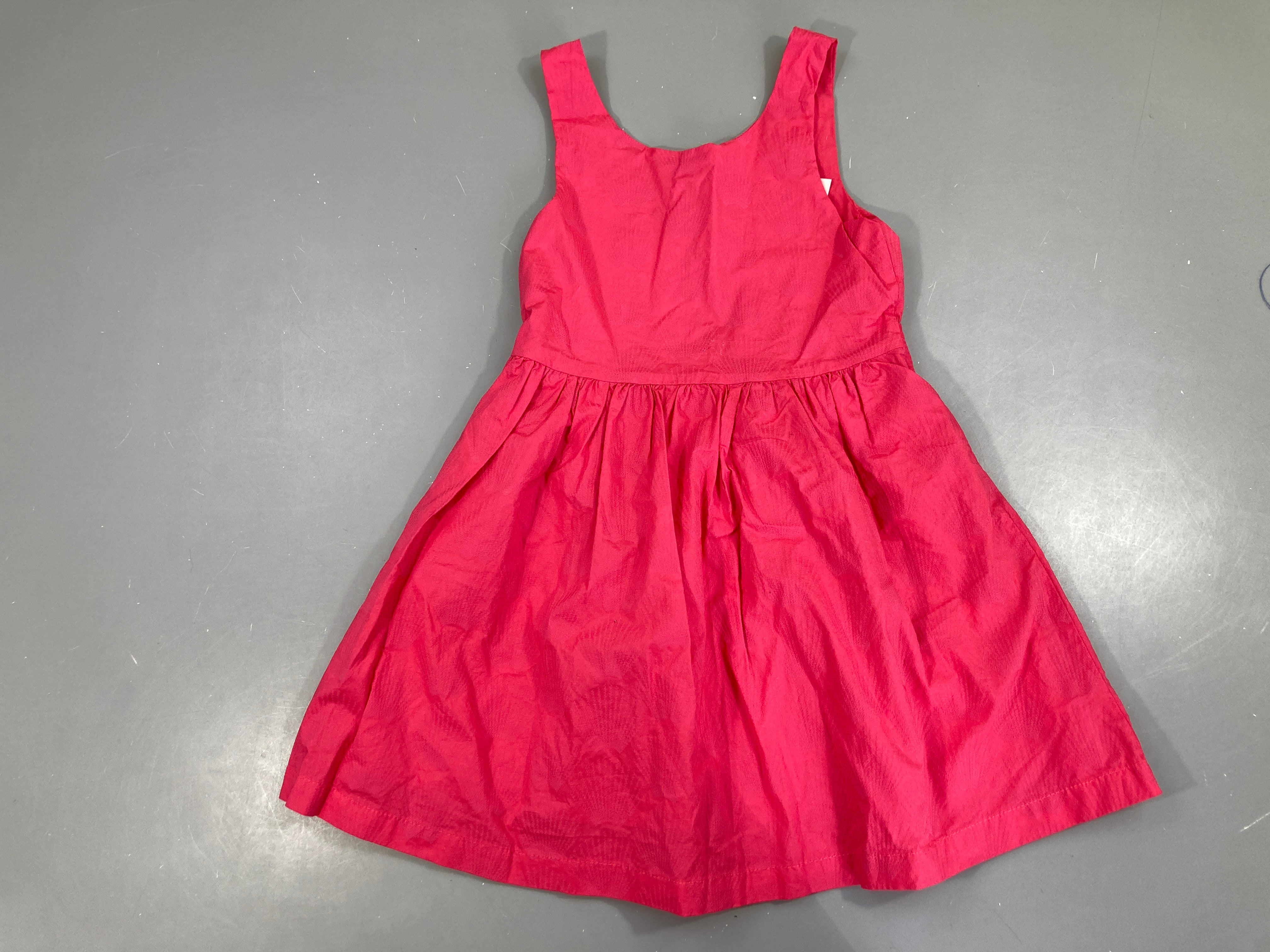 Robe s.m rose broderies coquillages