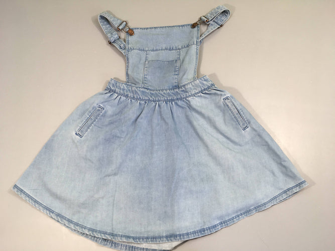 Robe Salopette jean, moins cher chez Petit Kiwi