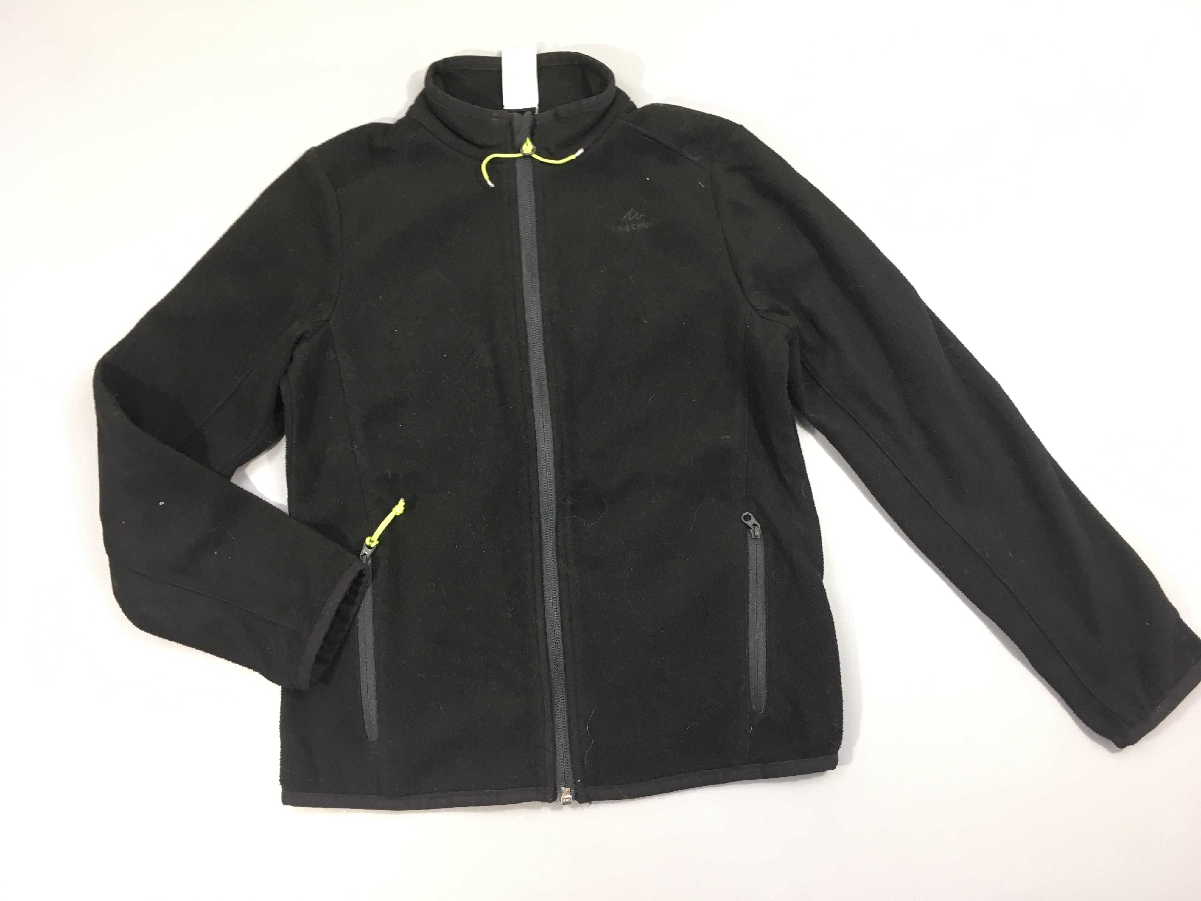 Polar noir zippé quechua