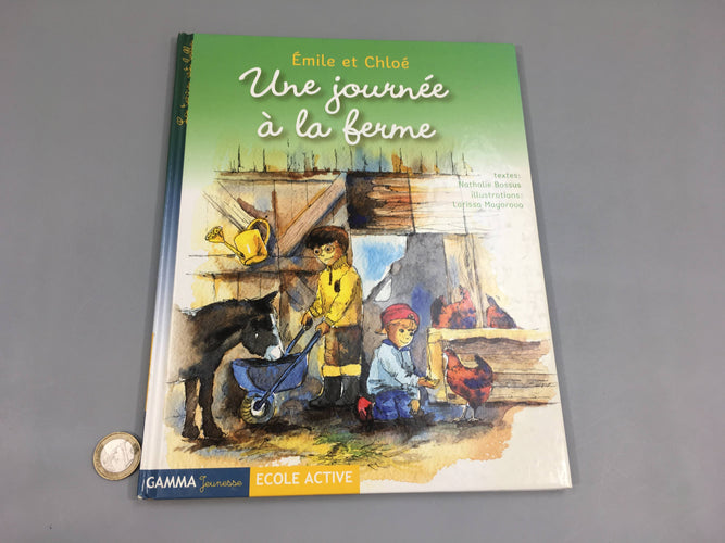 Emile et Chloé une journée à la ferme, moins cher chez Petit Kiwi