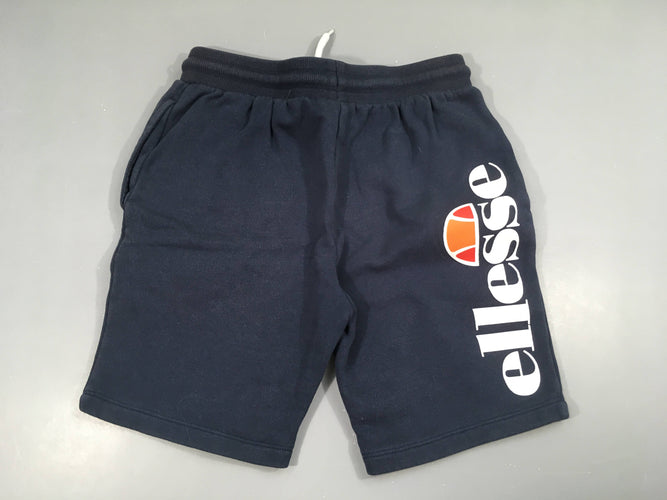 Bermuda molleton bleu Ellesse, moins cher chez Petit Kiwi