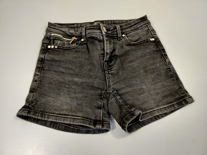 Short en jean noir, moins cher chez Petit Kiwi