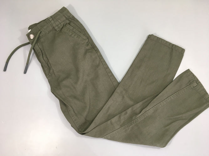 Pantalon coton vert, moins cher chez Petit Kiwi