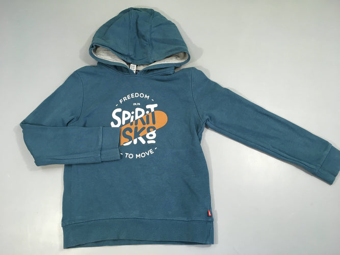Sweat bleu Spirit, moins cher chez Petit Kiwi