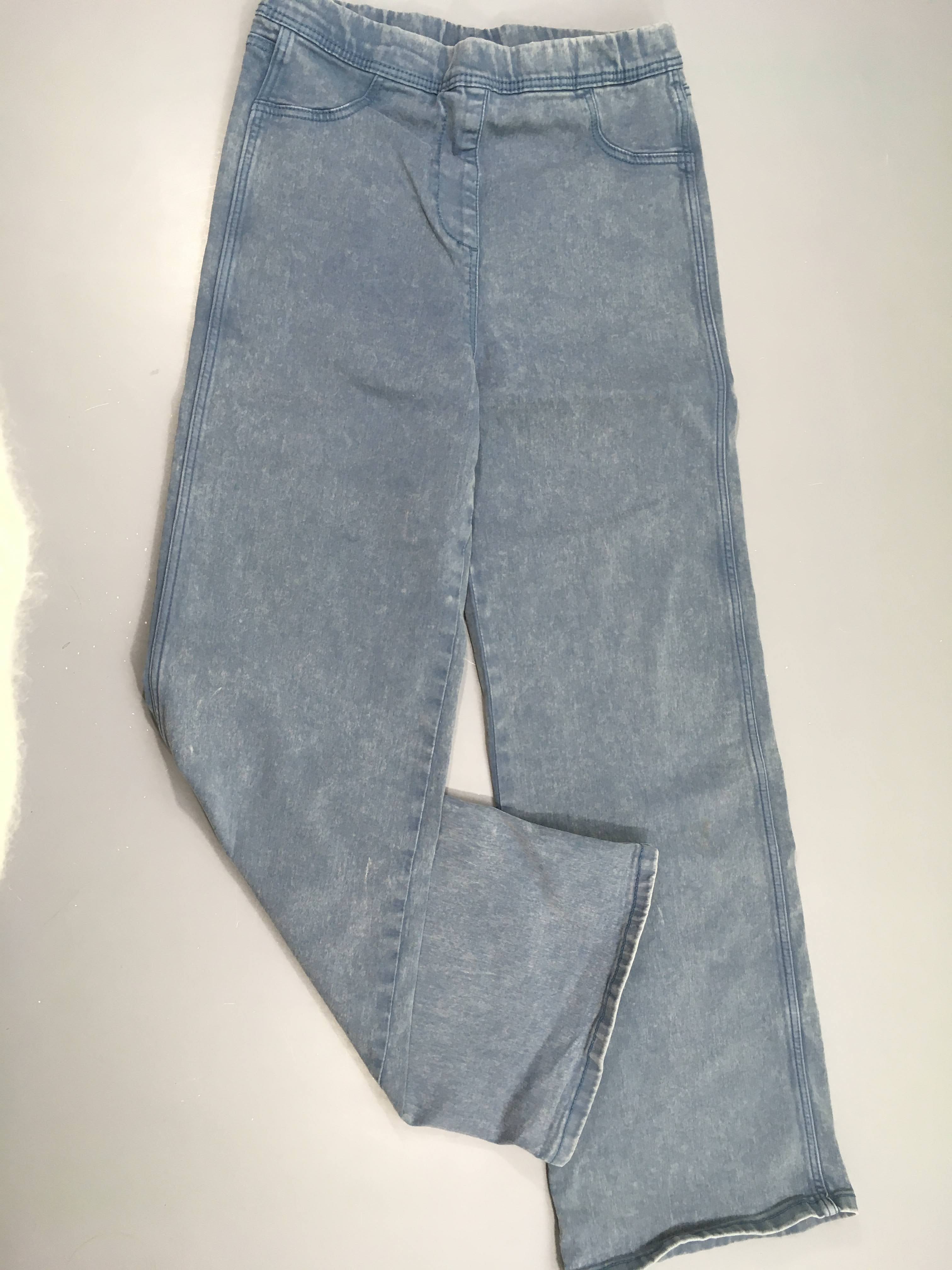 Jegging wide leg, petite tache à l'avant