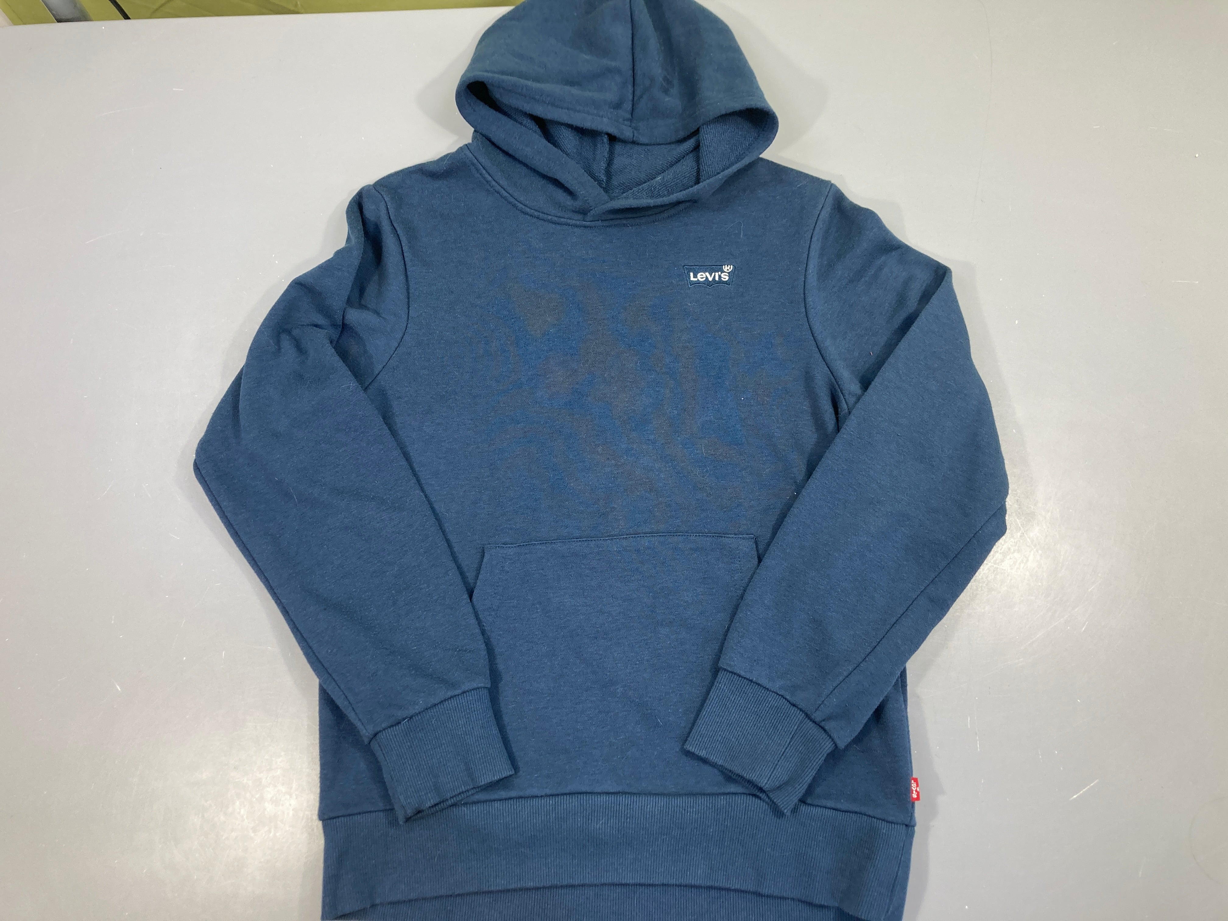 Sweat à capuche bleu foncé Levi's