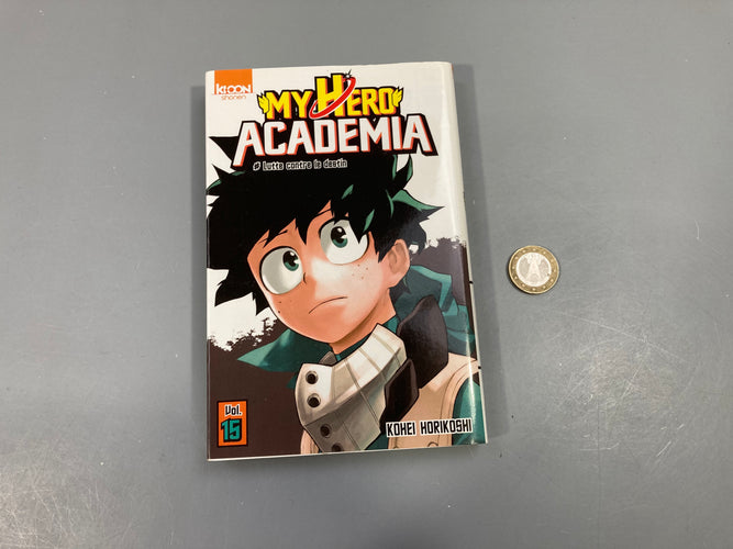 My hero Academia - Vol. 15, moins cher chez Petit Kiwi