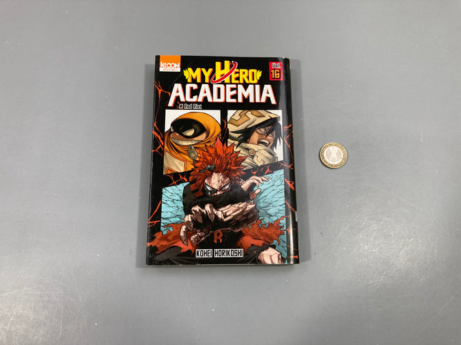 My hero Academia - Vol. 16, moins cher chez Petit Kiwi