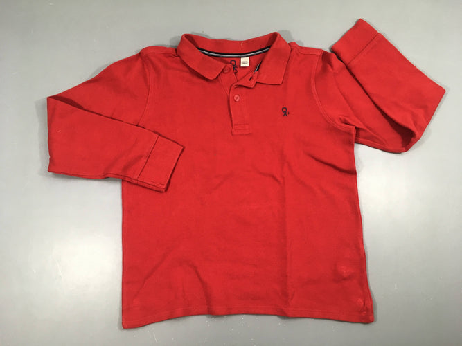 Polo m.l rouge, moins cher chez Petit Kiwi