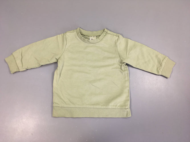 Sweat léger menthe, moins cher chez Petit Kiwi