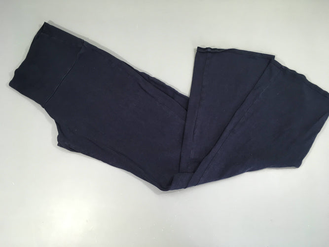 Pantalon jersey bleu, moins cher chez Petit Kiwi