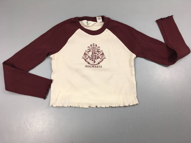 T-shirt m.l côtés écru/bordeaux Harr.y Potter, moins cher chez Petit Kiwi