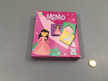 Complet memo 36pcs princesses