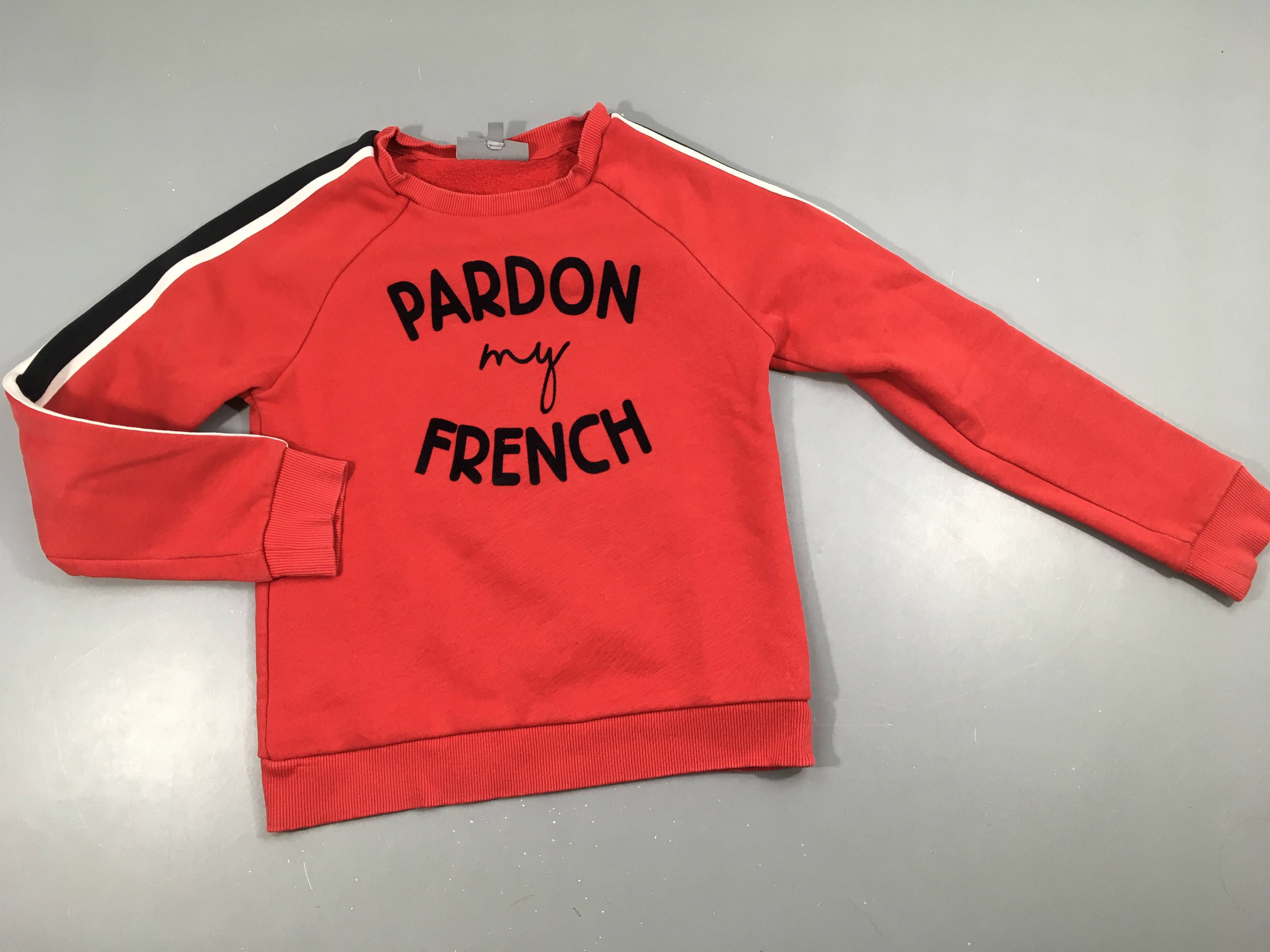 Sweat rouge Pardon
