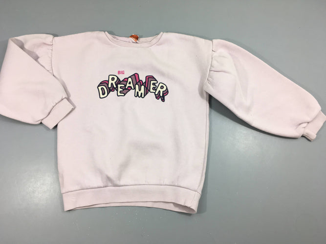 Sweat parme Dreamer, moins cher chez Petit Kiwi