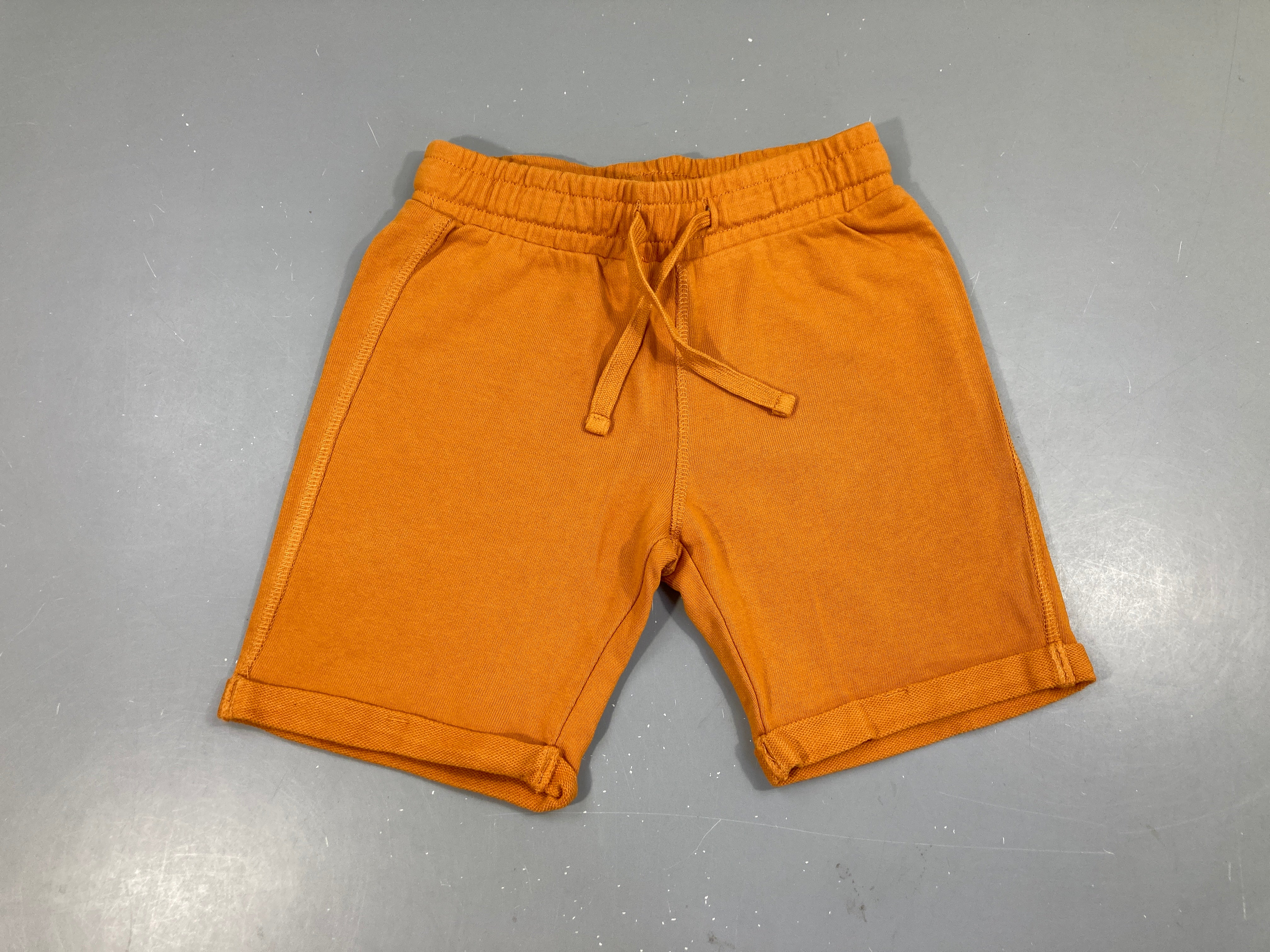 Bermuda moutarde molleton