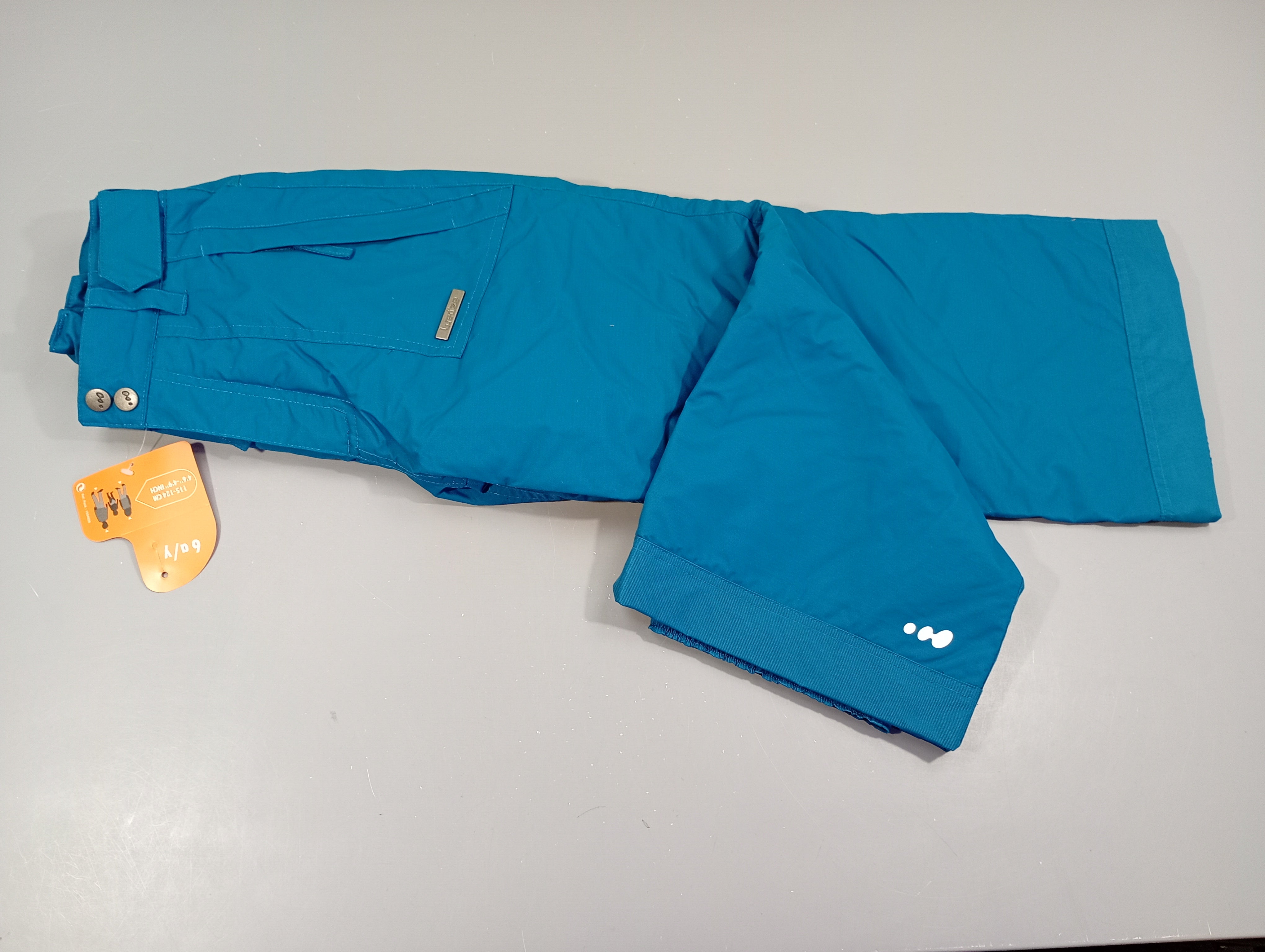 Neuf Pantalon de ski bleu pétrole