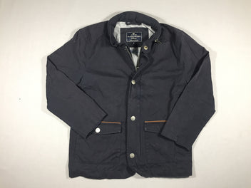 Veste coupe-vent zippée - capuchon dans le col
