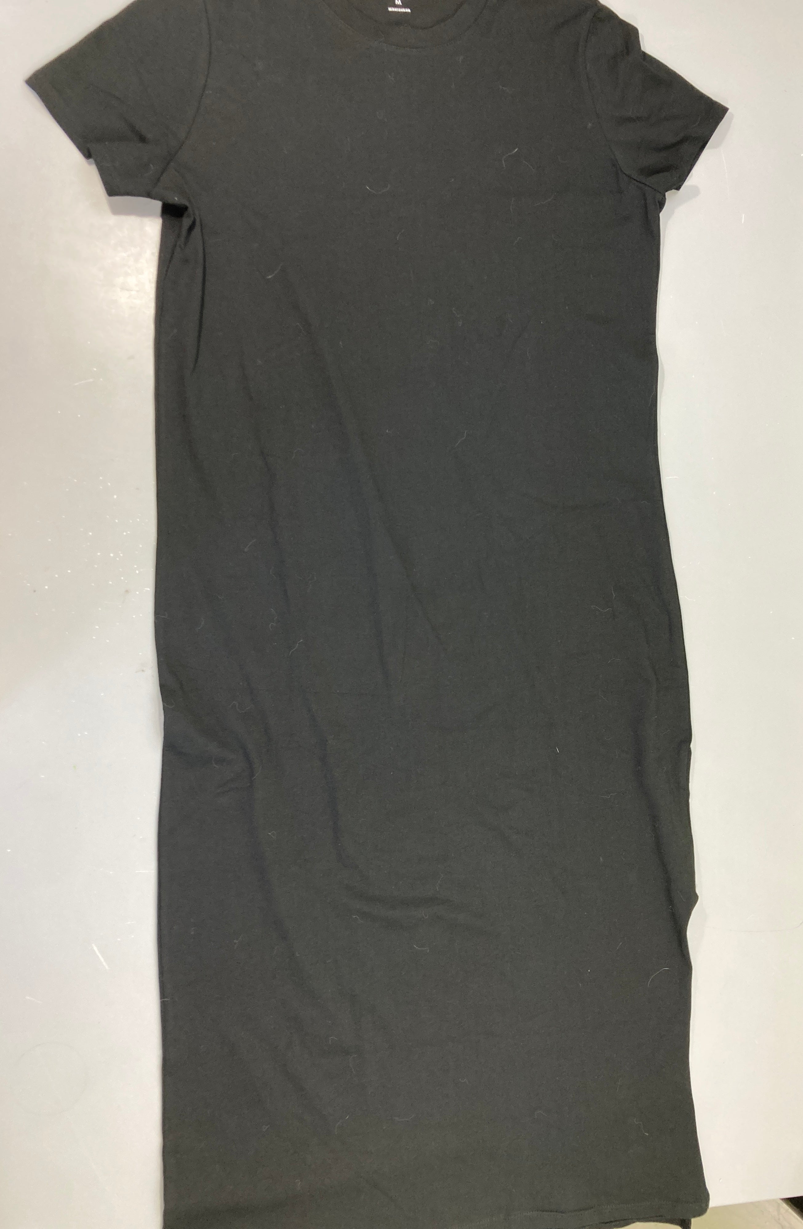 Robe longue m.c jersey noir