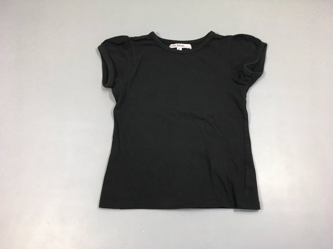 T-shirt m.c noir, moins cher chez Petit Kiwi