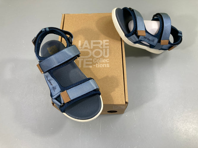 NEUF sandales scratchs bleu, 32, moins cher chez Petit Kiwi