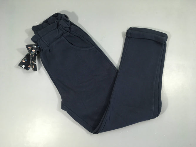 Pantalon molleton bleu foncé, moins cher chez Petit Kiwi