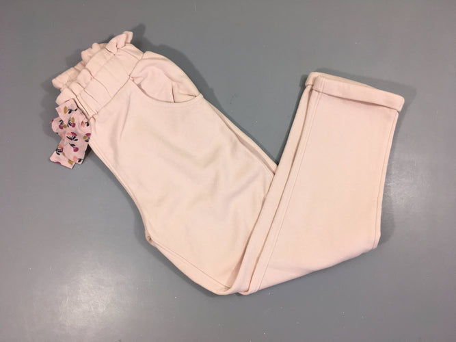 Pantalon molleton rose, moins cher chez Petit Kiwi