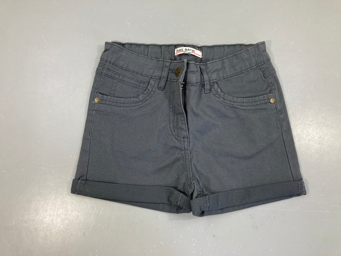 Short gris à revers, moins cher chez Petit Kiwi