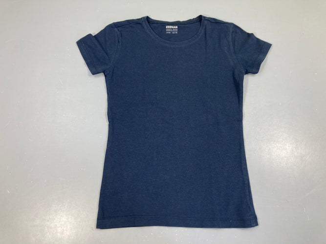 T-shirt m.c bleu foncé, moins cher chez Petit Kiwi