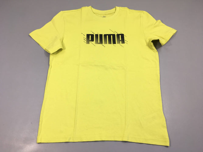 T-shirt m.c jaune Puma, moins cher chez Petit Kiwi