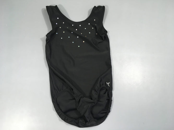 Maillot de gym/danse s.m noir sequins, moins cher chez Petit Kiwi