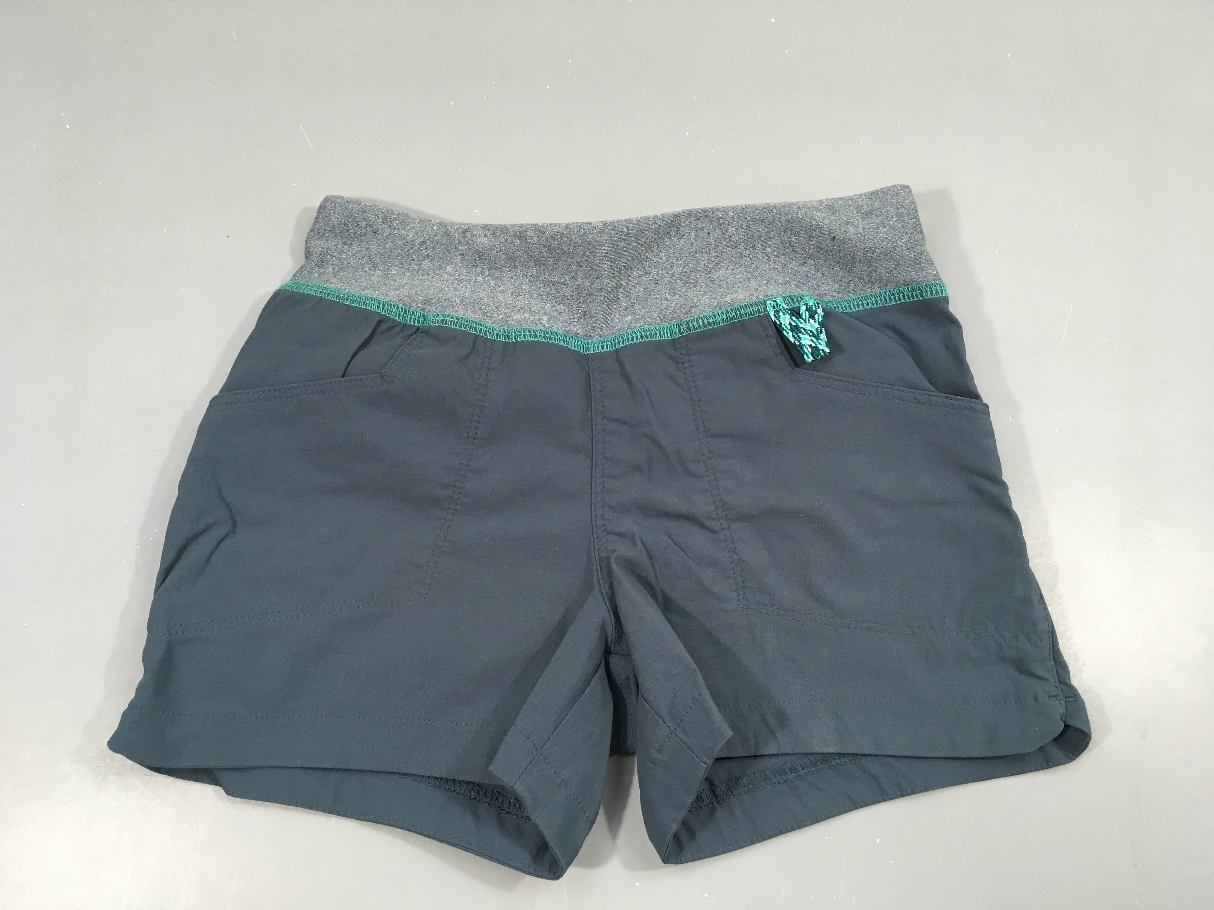 Short de randonnée bleu/gris