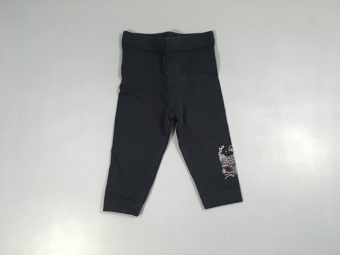 Legging noir 3pommes, moins cher chez Petit Kiwi