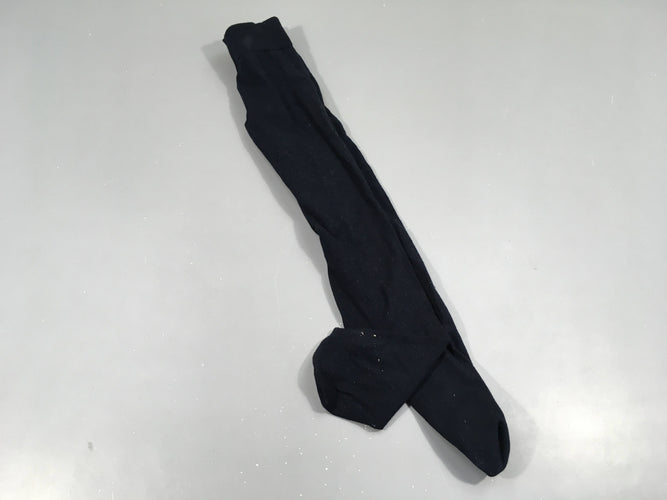 Collants bleu marine , pas de taille indiquée, estimée 9m, moins cher chez Petit Kiwi