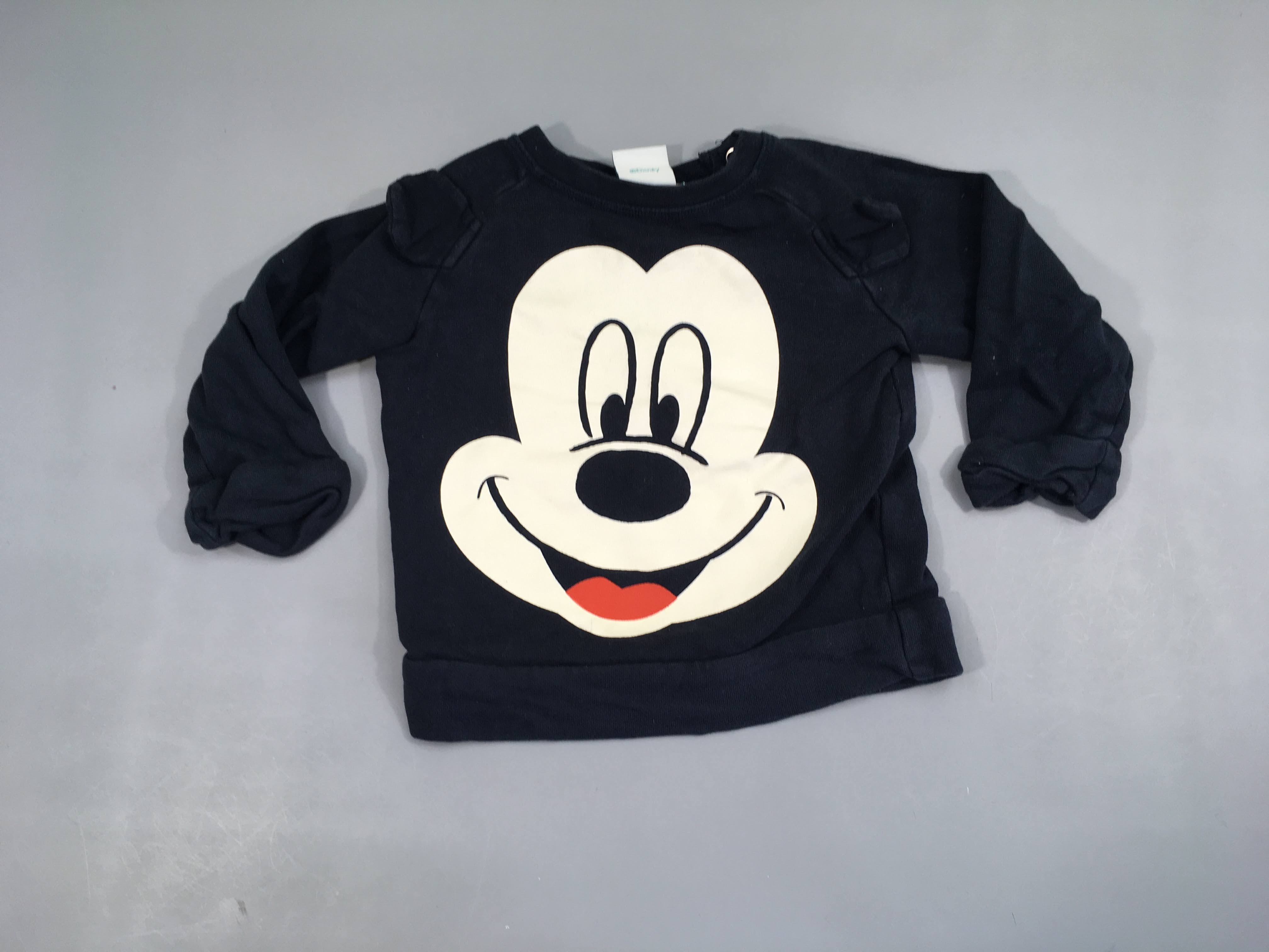 Sweat bleu foncé Mickey