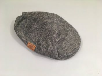 Casquette gavroche grise fines rayures super
