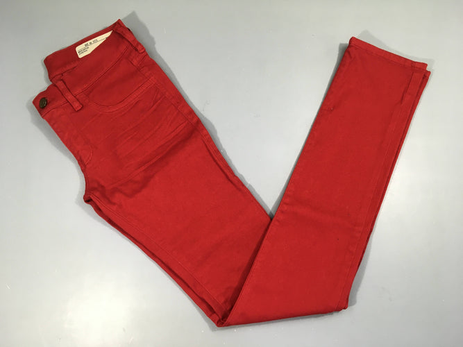 Pantalon rouge Super Slim 26, moins cher chez Petit Kiwi