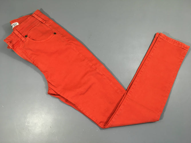 Pantalon orange LOIS 27-32, moins cher chez Petit Kiwi
