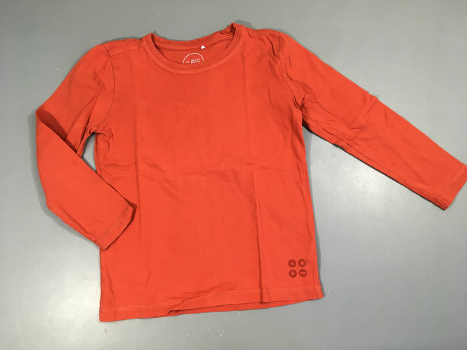 T-shirt m.l orange, moins cher chez Petit Kiwi