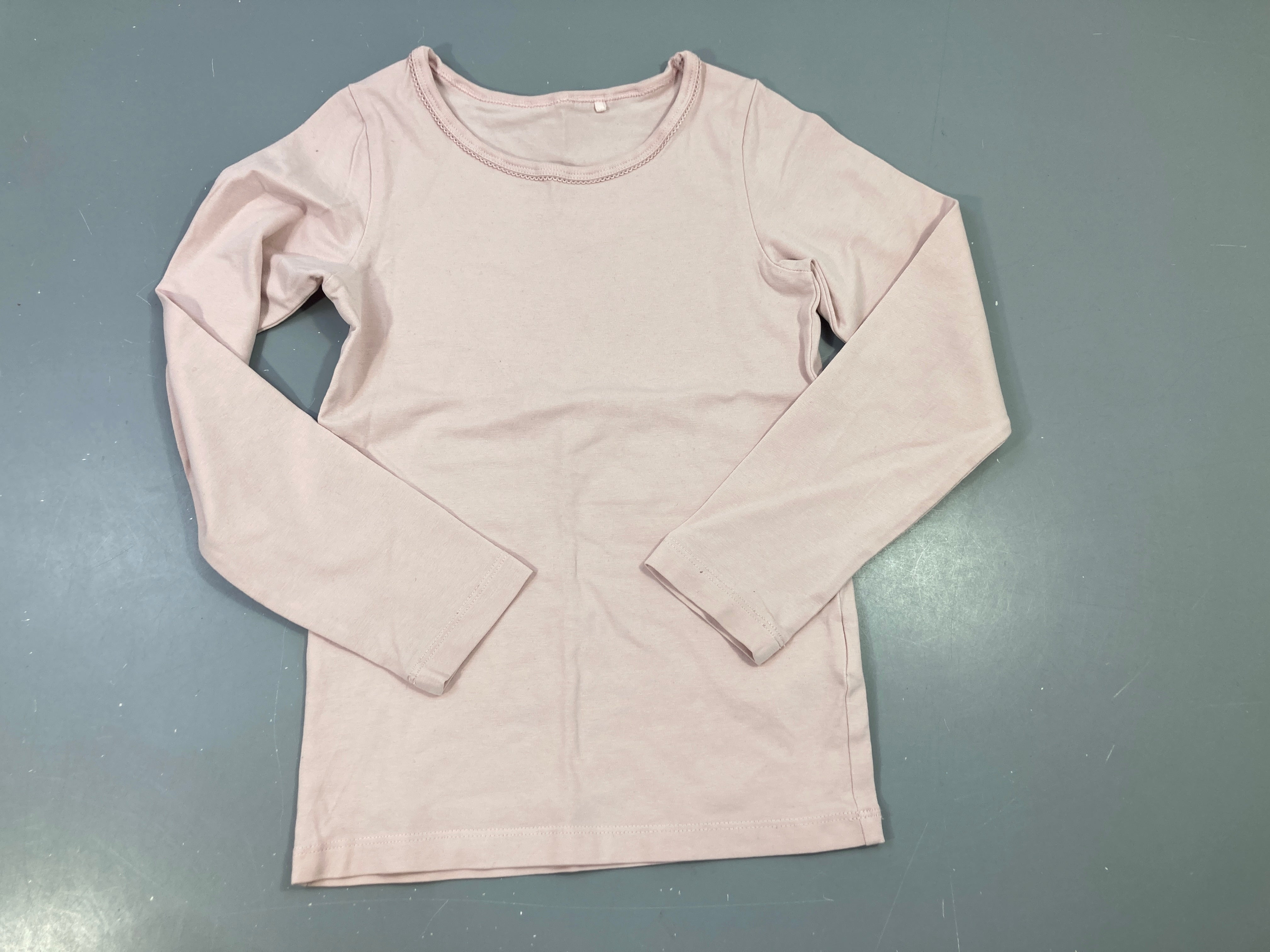 T-shirt m.l rose pâle