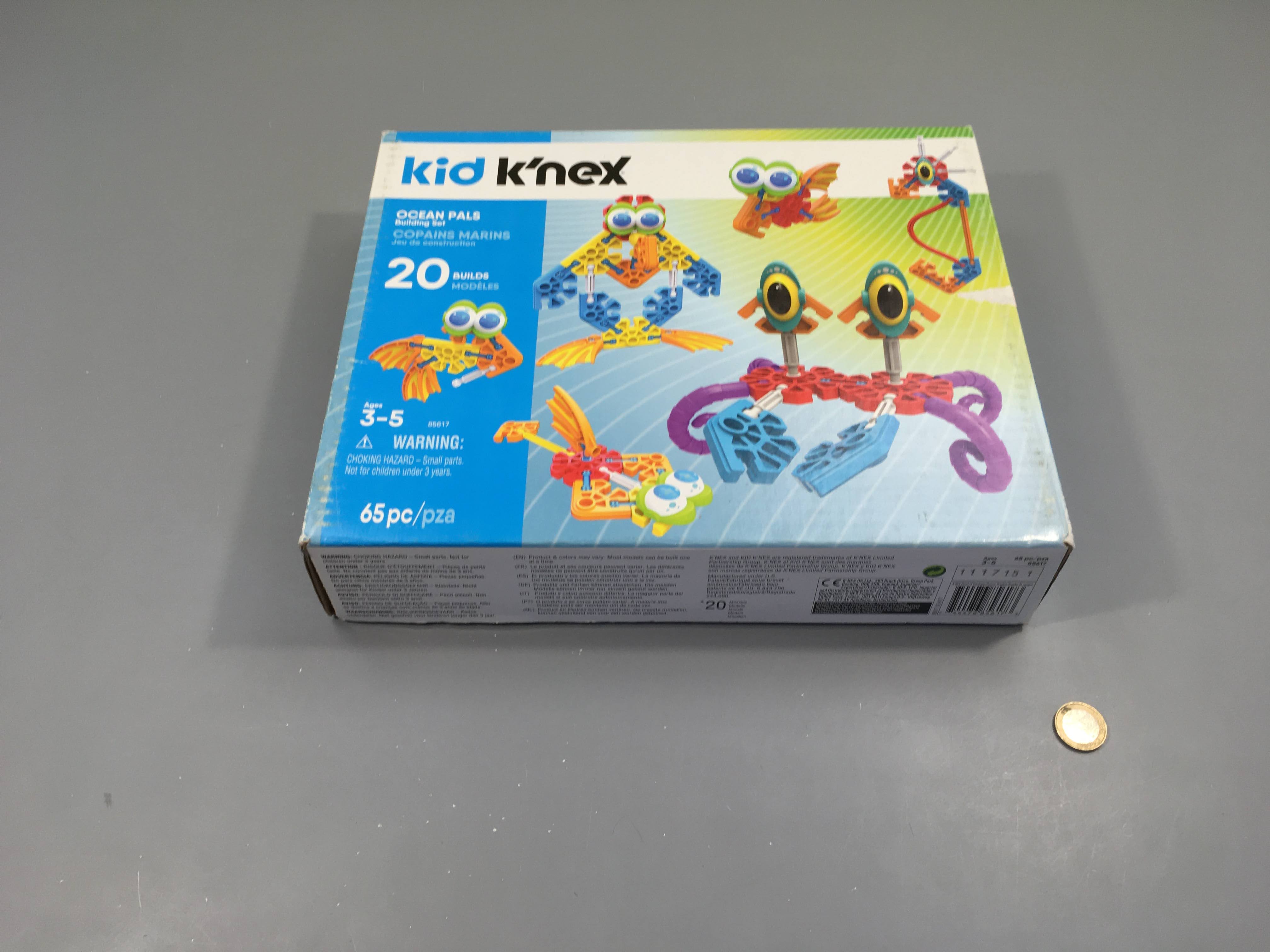 Kid K'nex Copains marins 65 pcs -Complet +3a