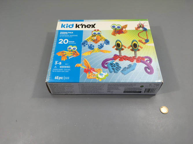 Kid K'nex Copains marins 65 pcs -Complet +3a, moins cher chez Petit Kiwi