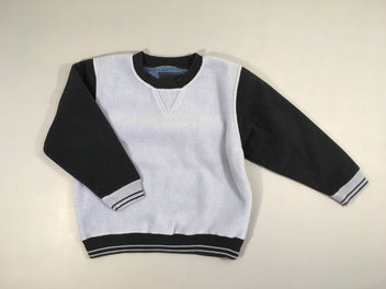 Sweat polar bleu