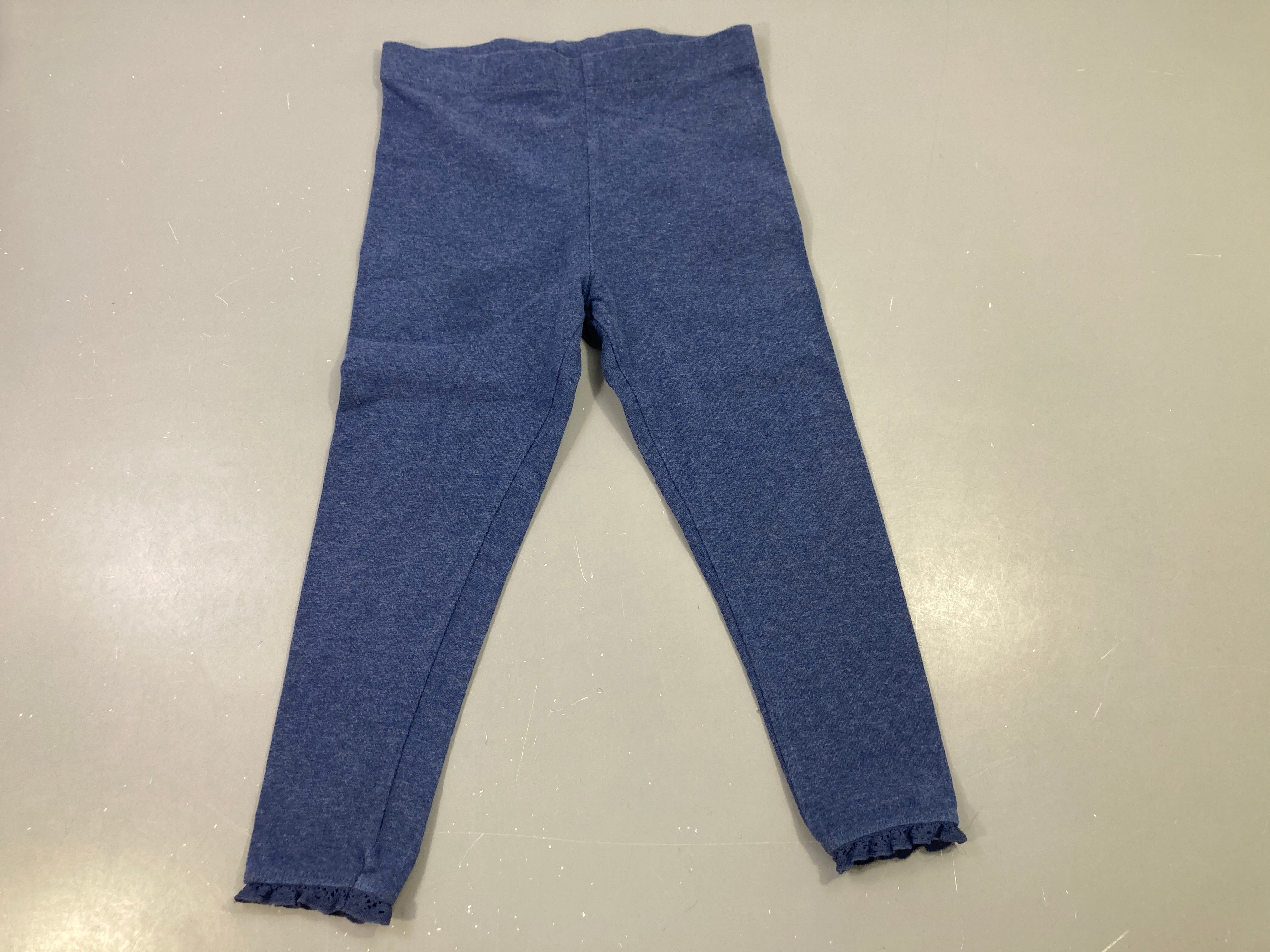 Legging bleu jean