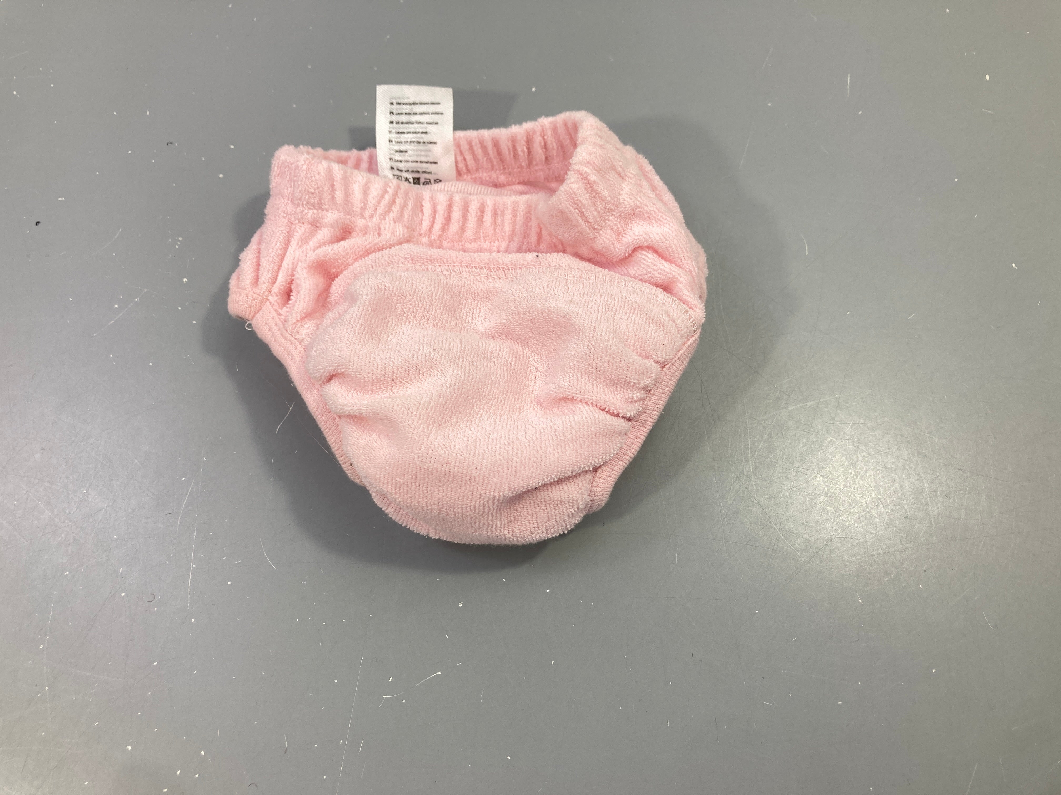 Culotte d'apprentissage éponge rose