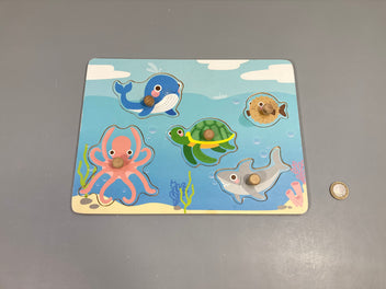 Planche puzzle mer