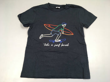 T-shirt m.c bleu foncé Surf