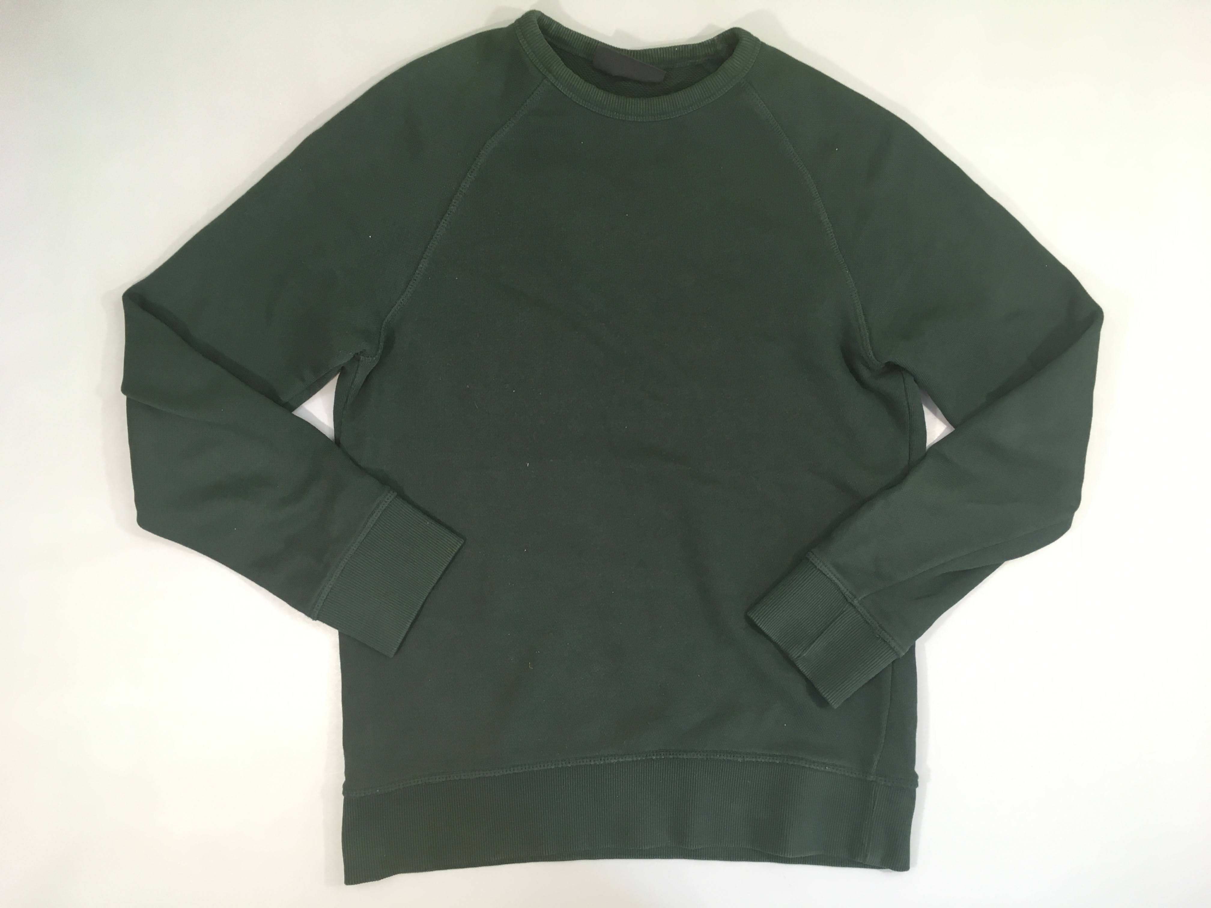 Sweat vert foncé, taille XS