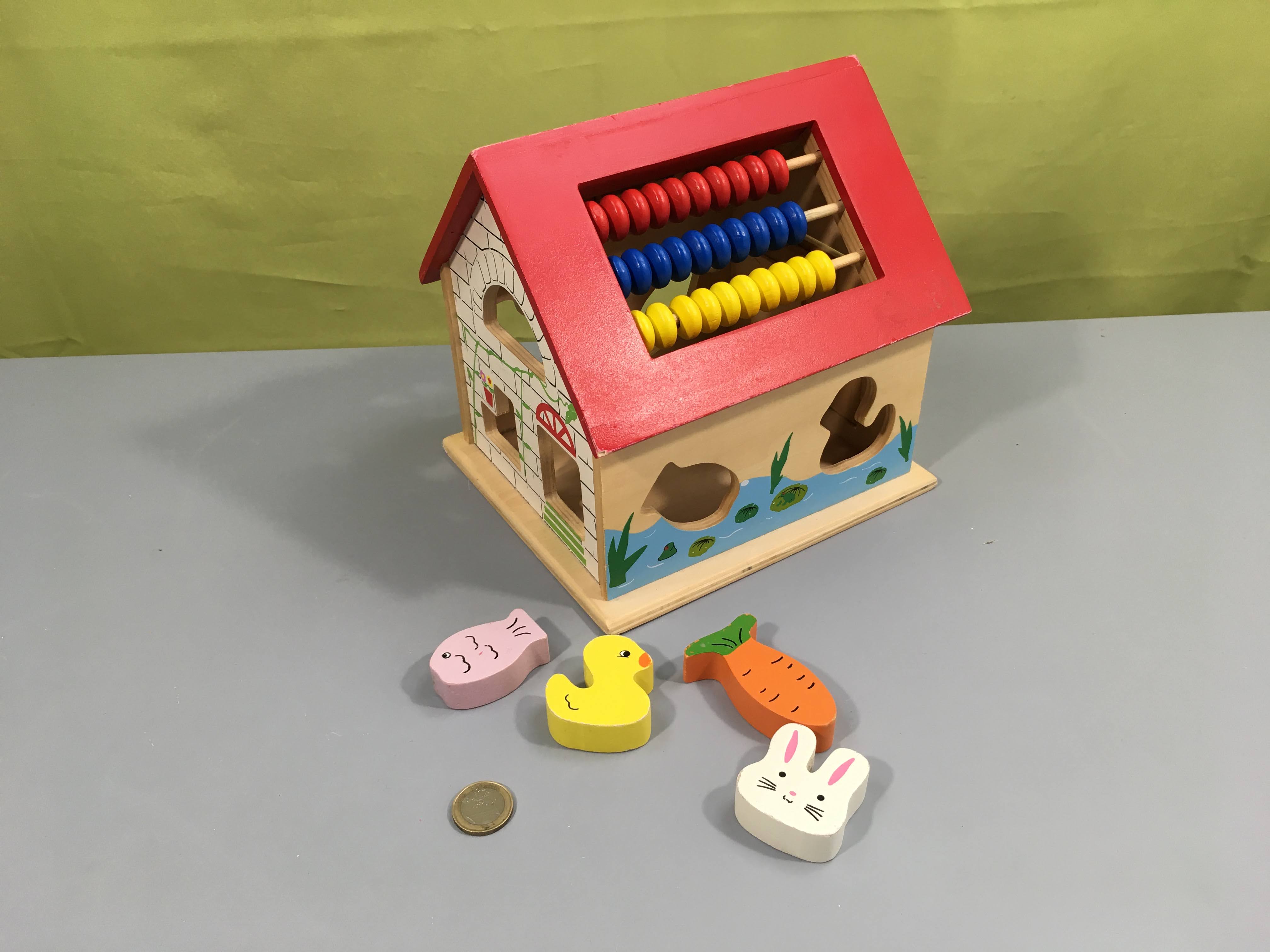 Maison en bois multifonction Léo-Manque 3 formes