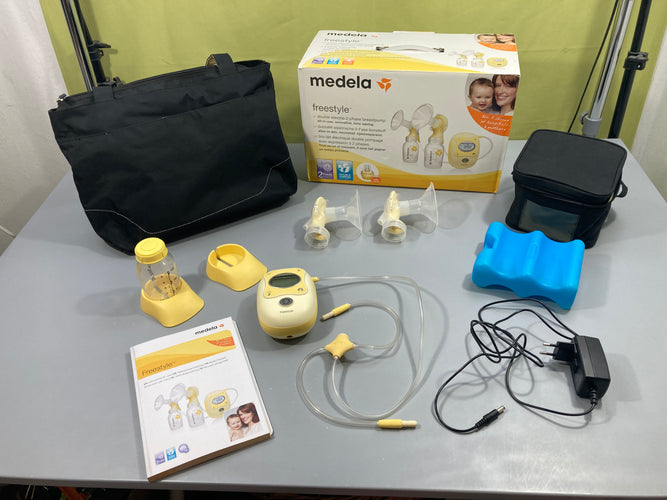 Tire-lait électrique double pompage, Freestyle, Medela, moins cher chez Petit Kiwi